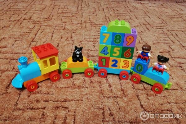 Конструктор Lego Duplo Поезд Считай и Играй фото