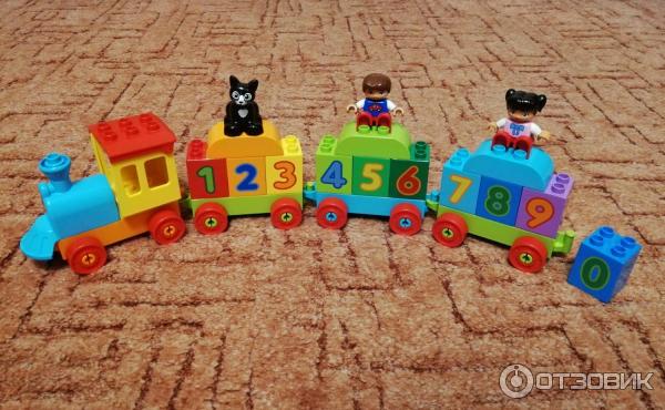 Конструктор Lego Duplo Поезд Считай и Играй фото