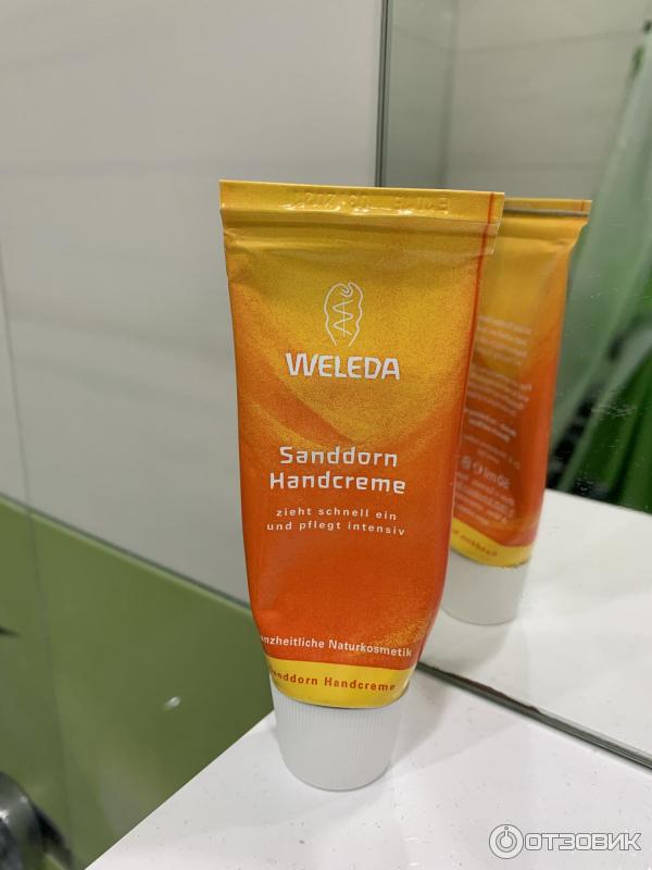 Крем для рук с облепихой Weleda Sanddorn Handcreme фото