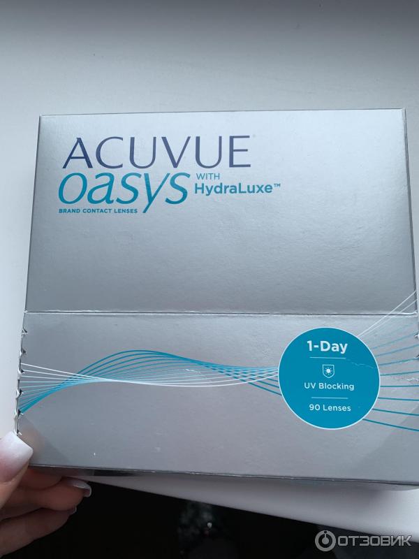 Контактные линзы Acuvue Oasys 1-Day with HydraLuxe фото