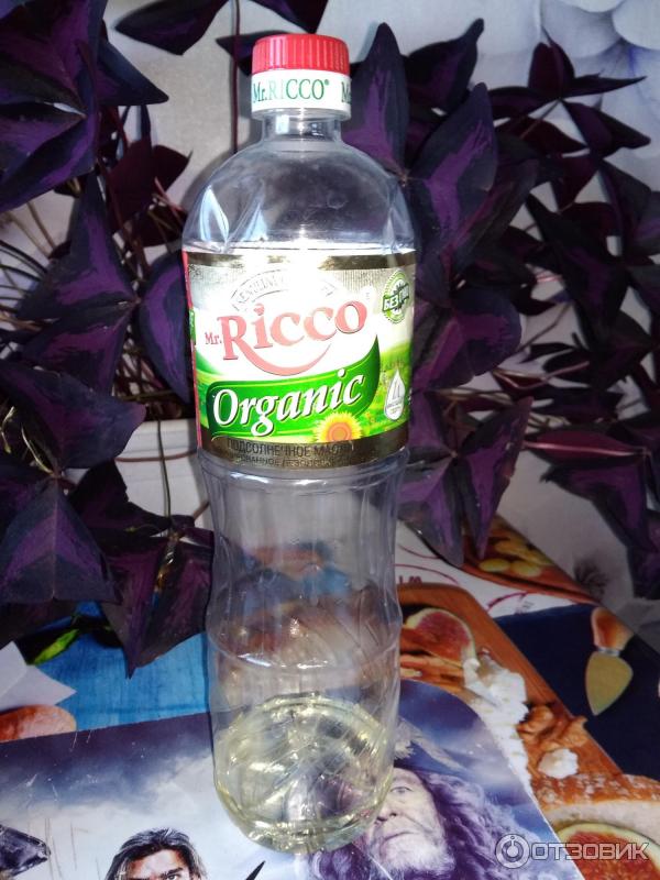 Масло подсолнечное Mr Ricco Organic фото