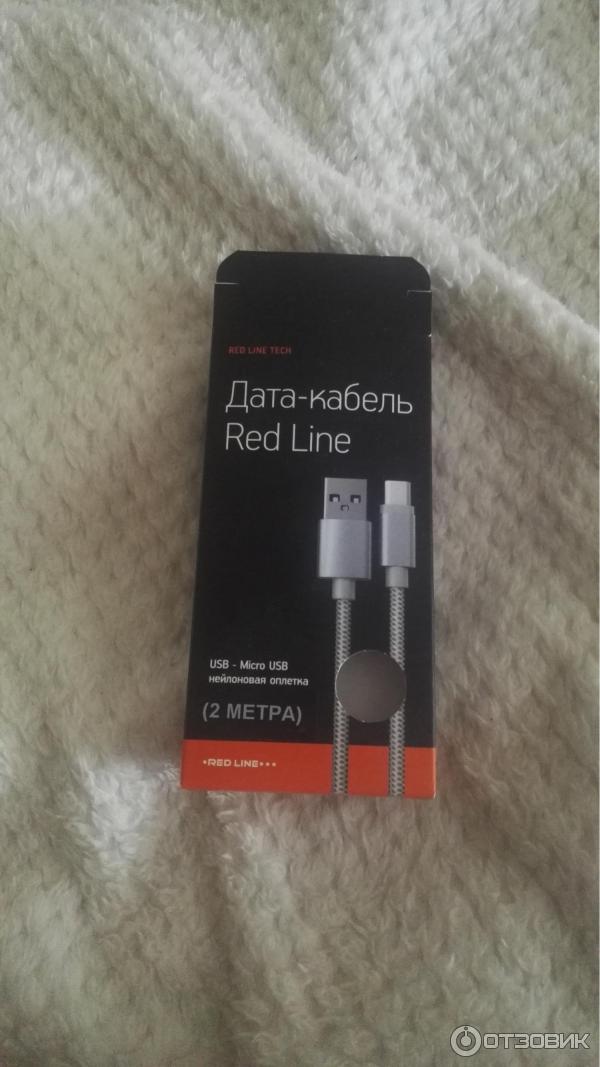 Дата-кабель Red Line USB - micro USB фото