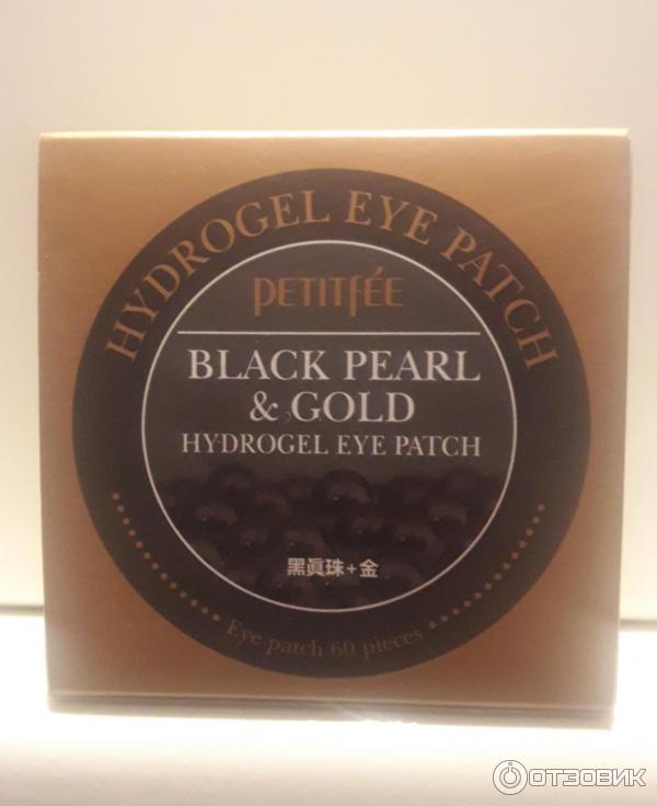 Гидрогелевые патчи для глаз Petitfee Black Pearl & Gold Hydrogel Eye Patch фото