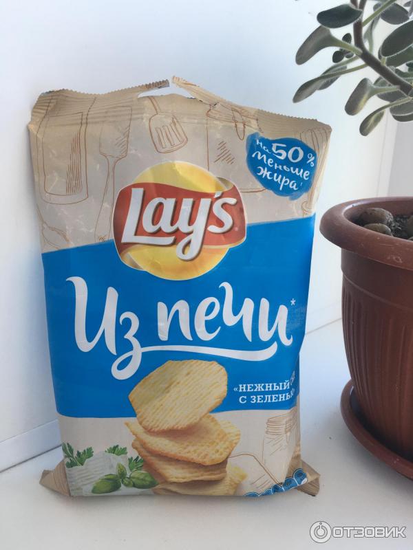 Картофельные чипсы Lays Из печи фото