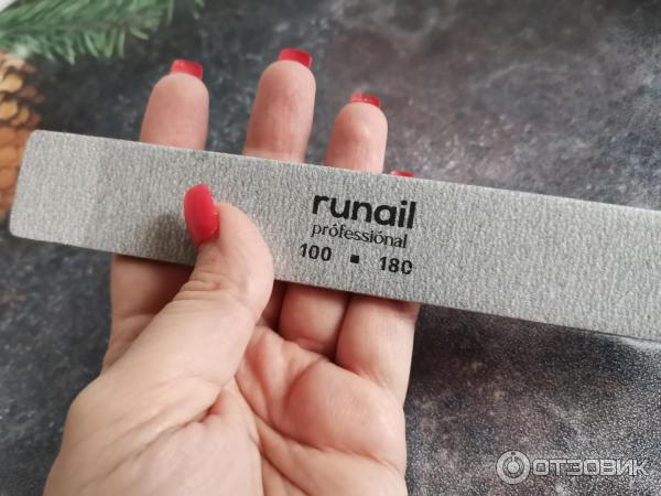 Пилка для ногтей RuNail фото