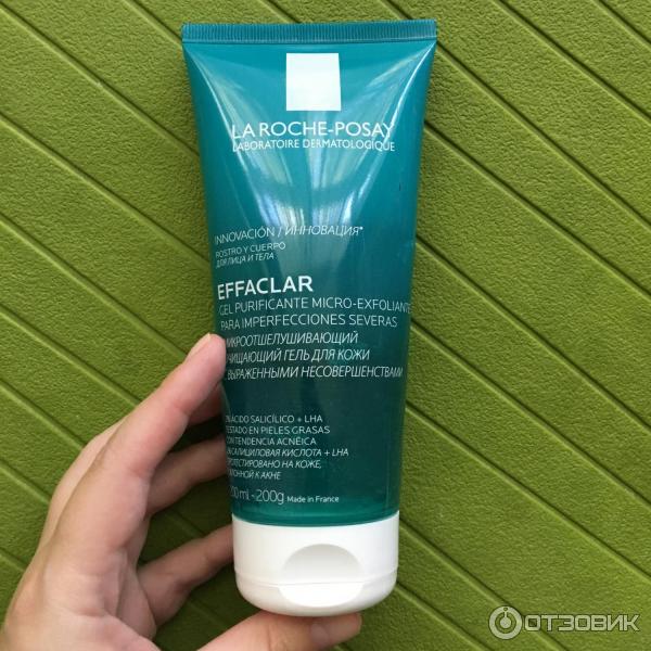 Микроотшелушивающий очищающий гель La Roche-Posay Effaclar фото