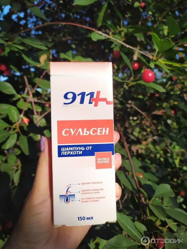 Шампунь от перхоти Твинс Тэк Сульсен форте 911+ фото