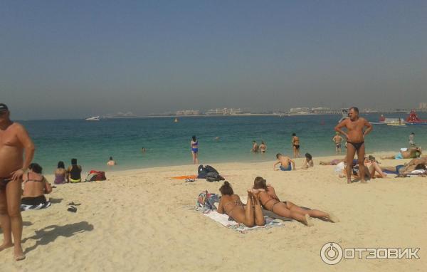 Пляж Jumeirah Beach Residence (ОАЭ, Дубай) фото