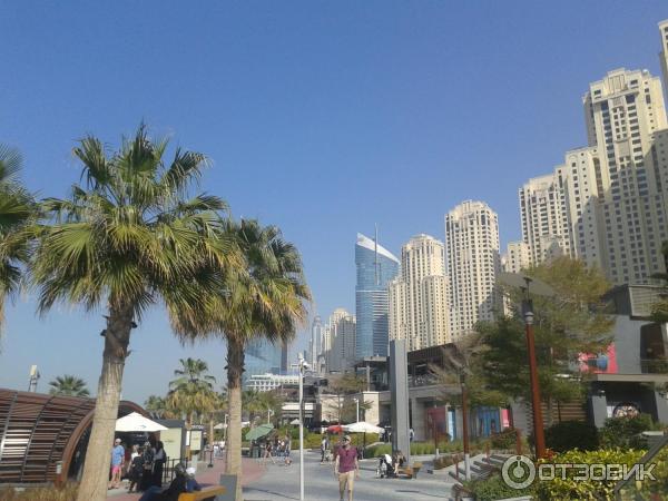 Пляж Jumeirah Beach Residence (ОАЭ, Дубай) фото