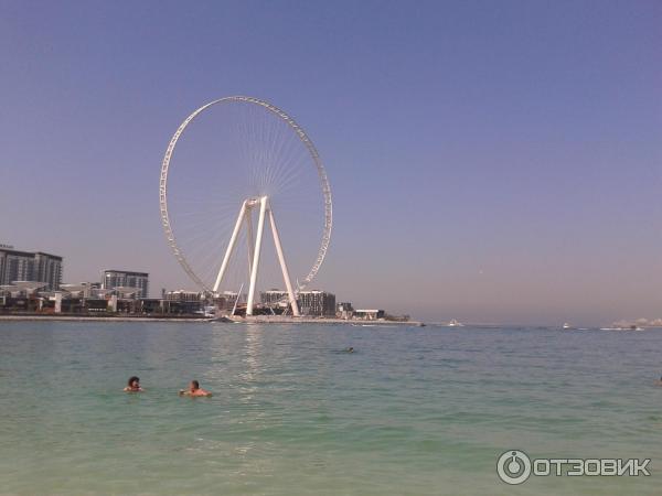 Пляж Jumeirah Beach Residence (ОАЭ, Дубай) фото