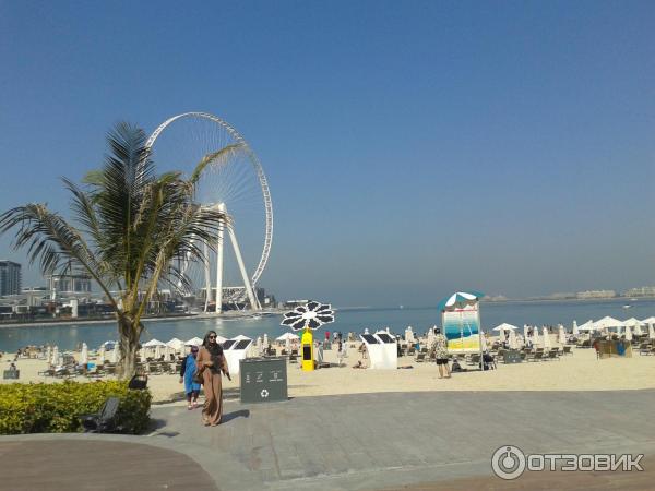 Пляж Jumeirah Beach Residence (ОАЭ, Дубай) фото