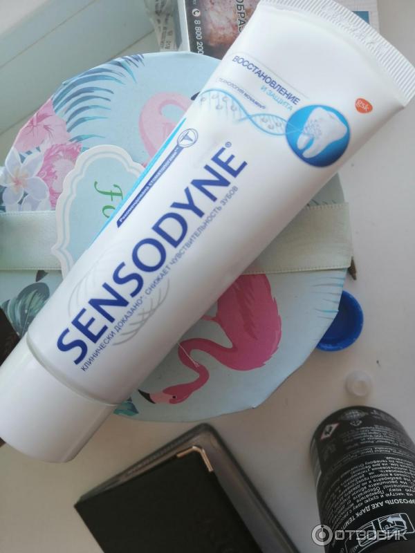 Зубная паста Sensodyne Восстановление и защита фото