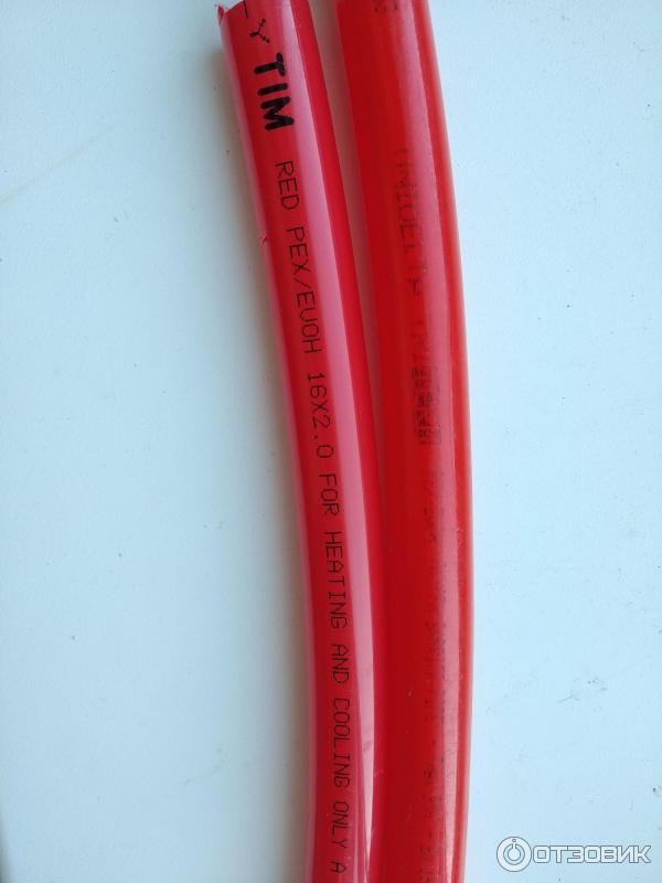 Труба из сшитого полиэтилена Tim Pex-b Tper 1620-100 Red фото