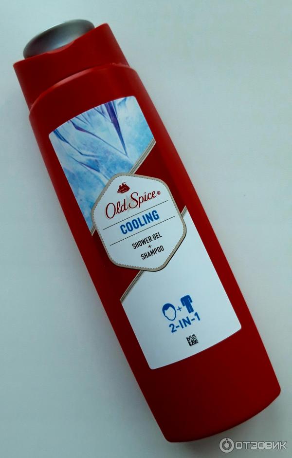 Гель для душа + шампунь для мужчин Old Spice Охлаждающий фото