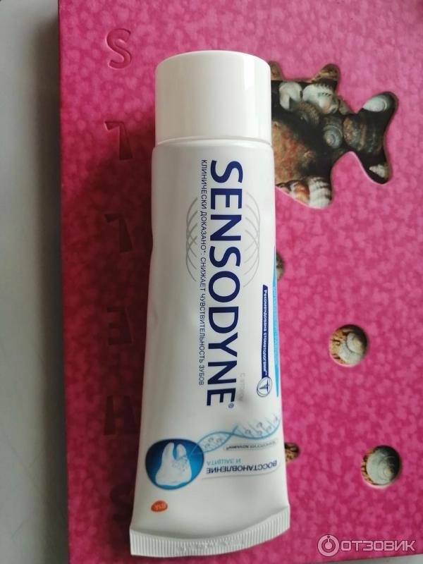 Зубная паста Sensodyne Восстановление и защита фото