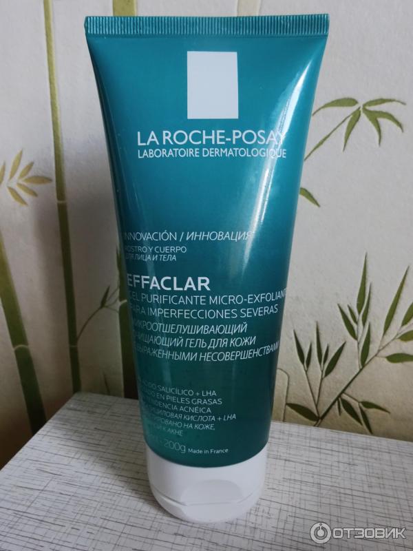 Микроотшелушивающий очищающий гель La Roche-Posay Effaclar фото