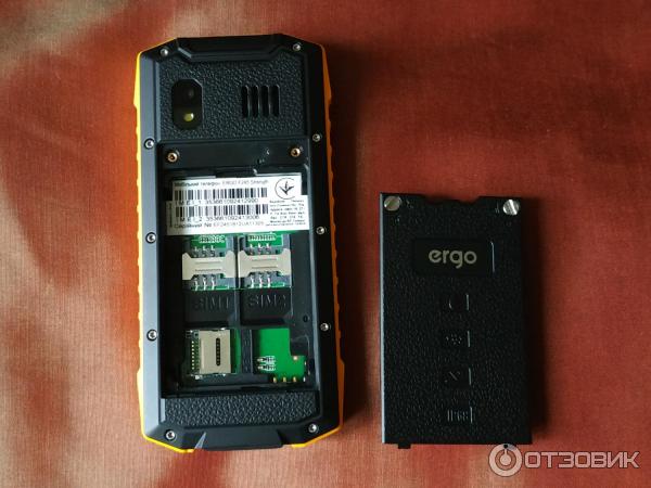 Мобильный телефон ERGO F245 Strength Dual Sim фото