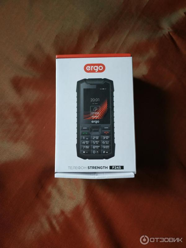 Мобильный телефон ERGO F245 Strength Dual Sim фото