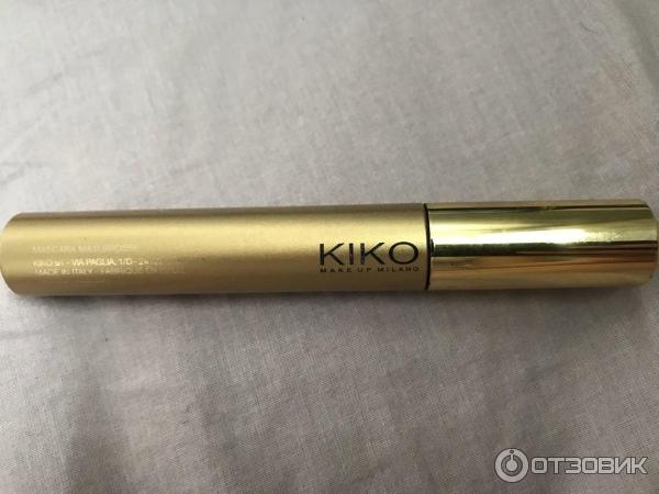 Тушь для ресниц Kiko Luxurious Lashes Maxi Brush Mascara фото