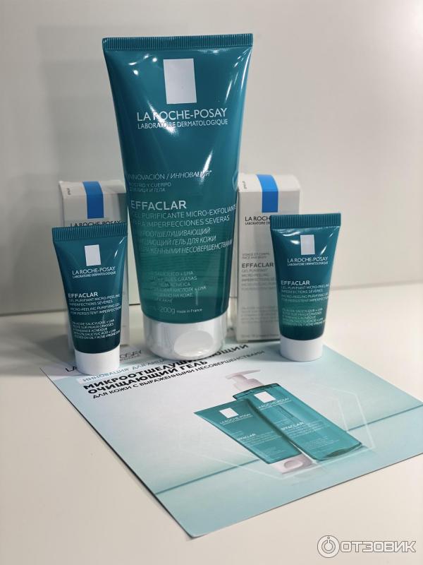 Микроотшелушивающий очищающий гель La Roche-Posay Effaclar фото