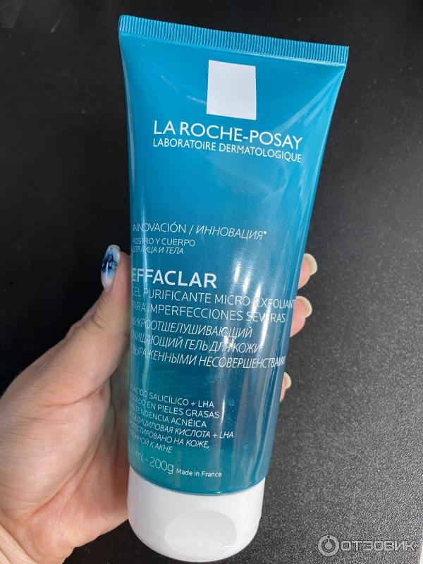 Микроотшелушивающий очищающий гель La Roche-Posay Effaclar фото