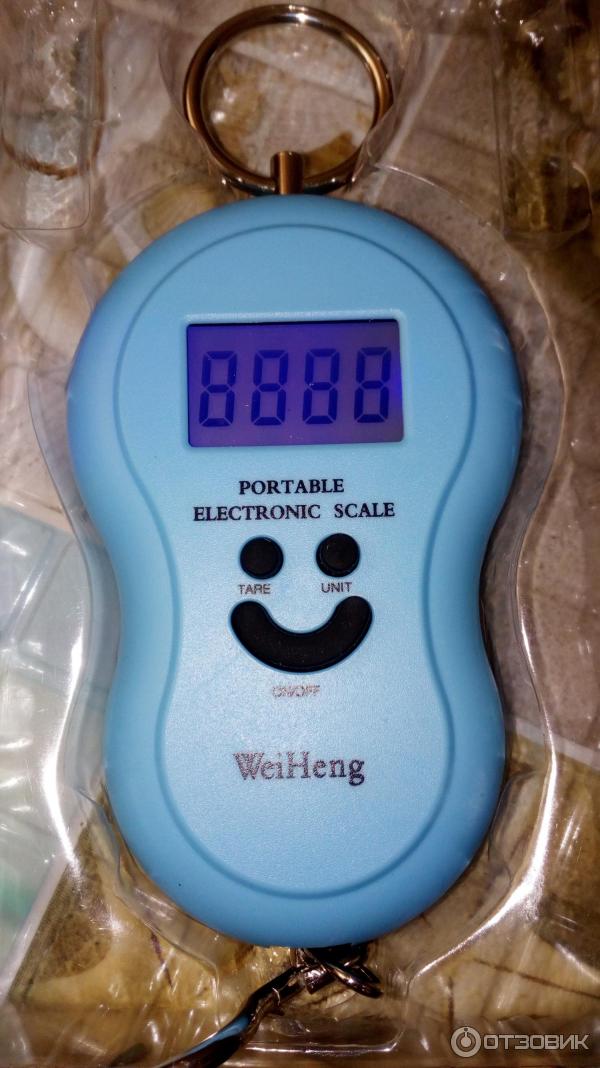 Весы электронные WeiHeng Portable Electronic Scale фото