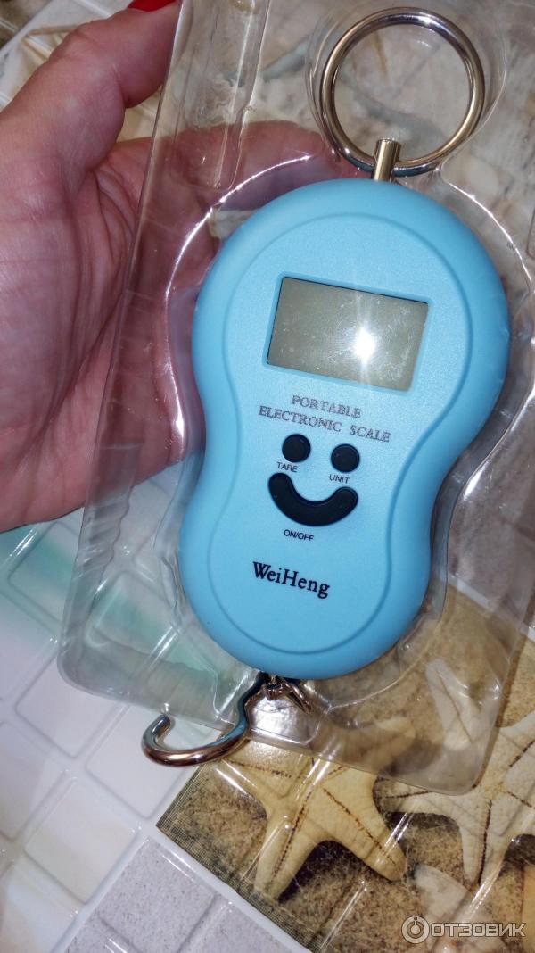 Весы электронные WeiHeng Portable Electronic Scale фото