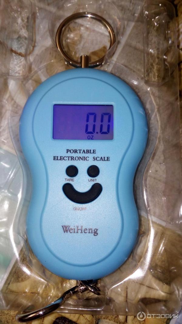 Весы электронные WeiHeng Portable Electronic Scale фото