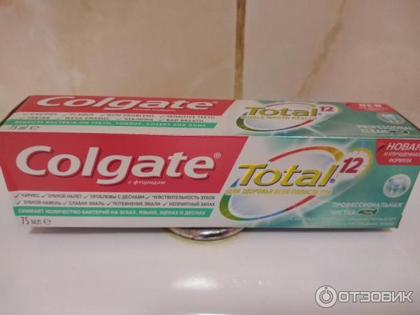 Зубная паста Colgate Total 12 Professional Clean фото