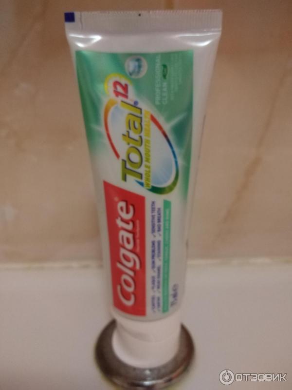 Зубная паста Colgate Total 12 Professional Clean фото