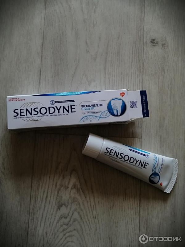 Зубная паста Sensodyne Восстановление и защита фото