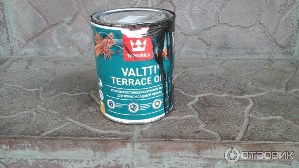 Отзыв о Террасное масло Tikkurila Valti | Понравился результат.