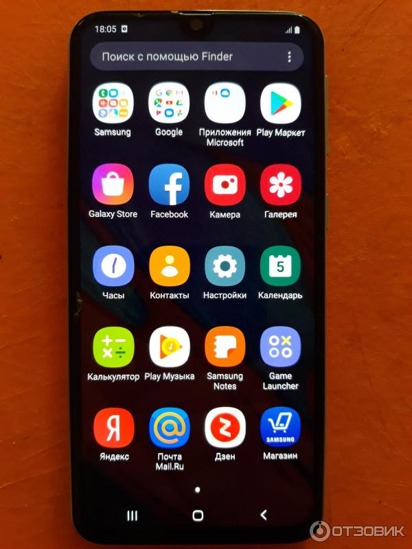 Смартфон Samsung Galaxy A40 фото