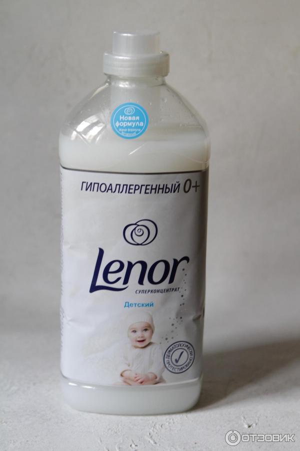 Концентрированный кондиционер для белья Lenor детский фото