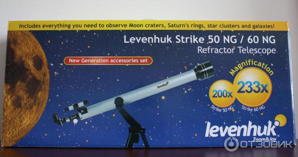 Телескоп Levenhuk Strike 50 NG 60 NG