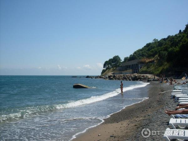 Пляж Черный бугор (Россия, Алупка) фото