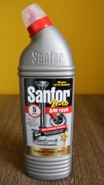 Гель для прочистки труб Sanfor фото