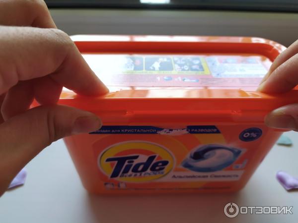 Капсулы для стирки Tide All in 1 Pods Альпийская свежесть фото