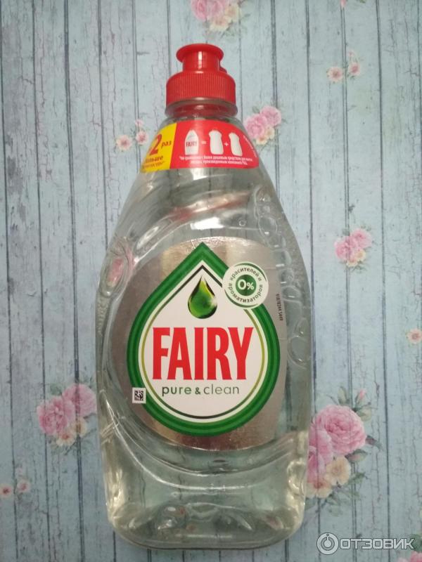 Средство для мытья посуды Fairy Pure&clean фото