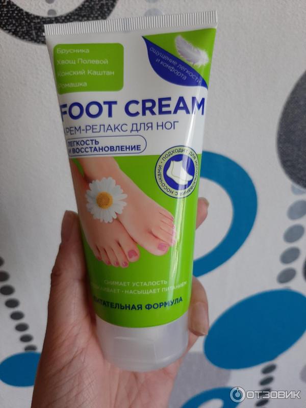 Крем - релакс для ног Foot Cream питательная формула фото