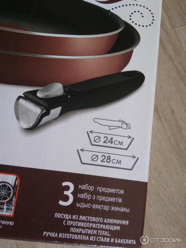 Отзыв о Набор посуды Tefal Ingenio | Оказалось, что не все сковороды ...
