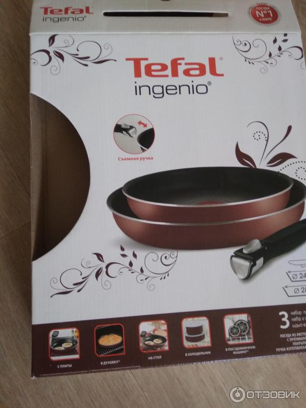 Отзыв о Набор посуды Tefal Ingenio | Оказалось, что не все сковороды ...