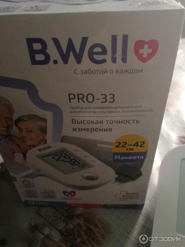 Тонометр B.Well PRO-33 фото