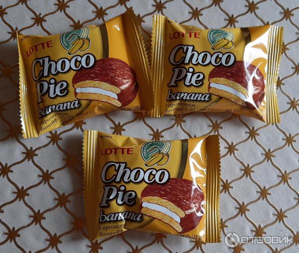 Печенье Lotte Choco Pie фото