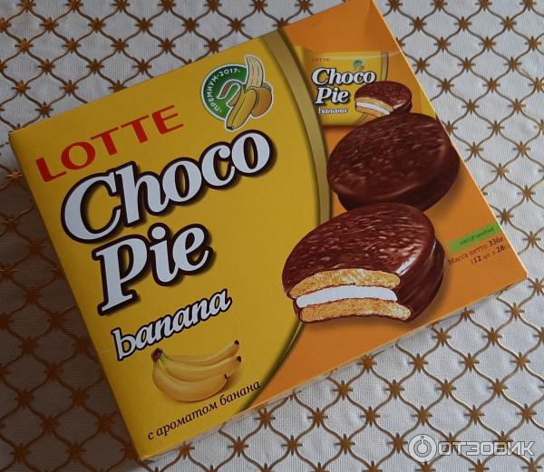 Печенье Lotte Choco Pie фото