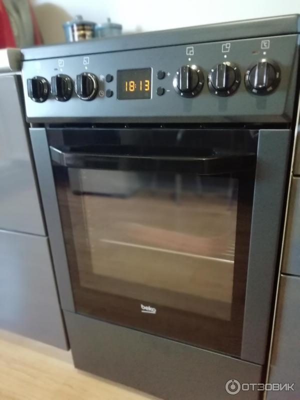 Беко csm 67300 gm как снять стекло Отзыв о Плита электрическая Beko CSE 57300 просто, стильно и со вкусом (+видео)