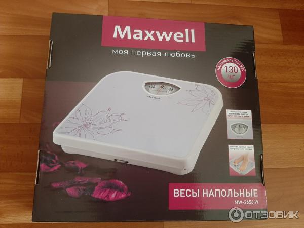 Напольные весы Maxwell MW-2656 W фото