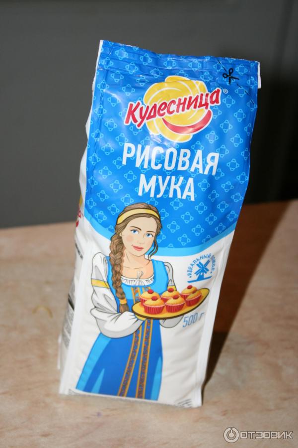 Мука Кудесница Рисовая фото