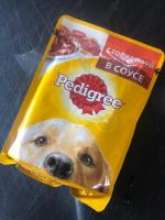 Корм для собак Pedigree с говядиной в соусе фото