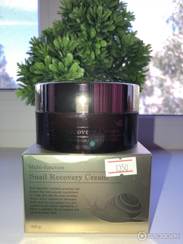 Крем улиточный для лица DEOPROCE Multi-Function Snail Recovery Cream фото